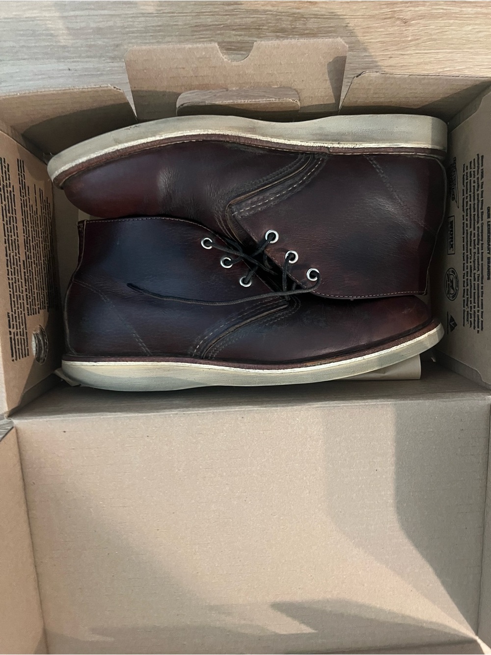Red awing Heritage Boots ( Pair B)